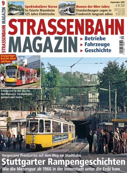 Strassenbahn Magazin – September 2025 Cover