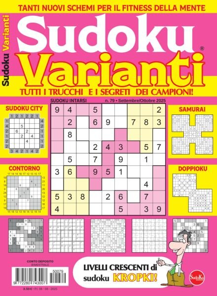 Sudoku Varianti – Settembre-Ottobre 2025 Cover