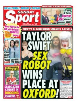Sunday Sport – 17 August 2025