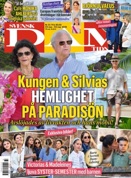 Svensk Damtidning – 10 Augusti 2025 Cover
