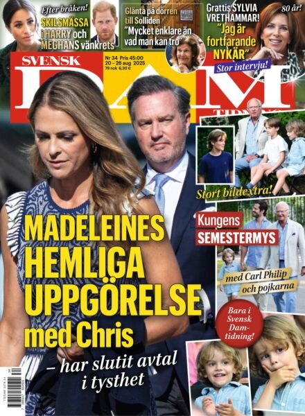 Svensk Damtidning – 20 Augusti 2025 Cover