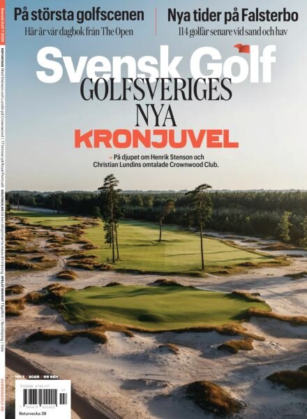 Svensk Golf – Augusti 2025 Cover