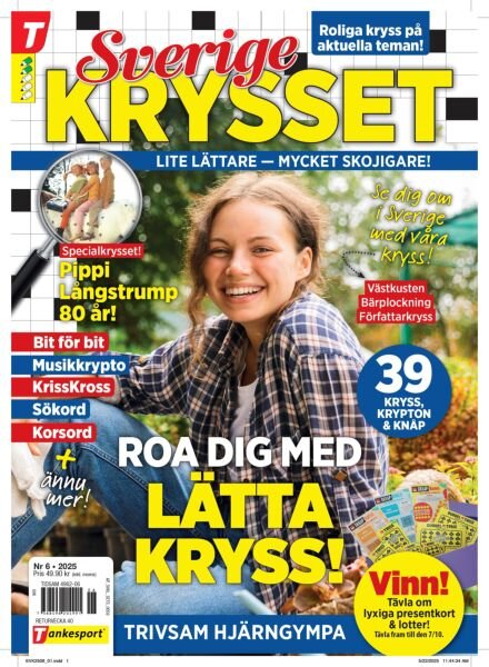 Sverigekrysset – Augusti 2025 Cover
