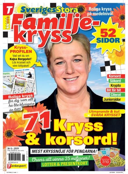 Sveriges Stora – Augusti 2025 Cover