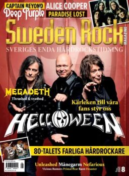 Sweden Rock Magazine – Augusti 2025