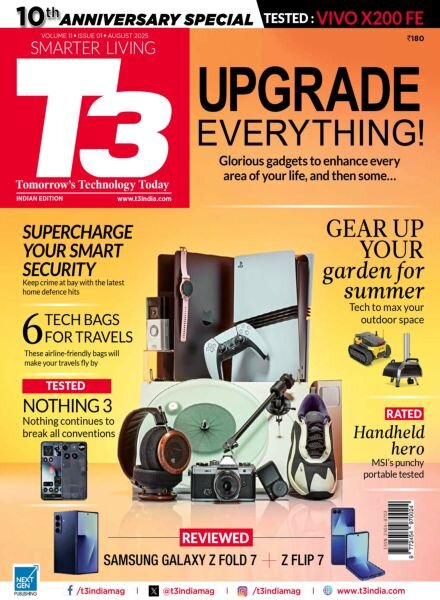 T3 India – August 2025 Cover