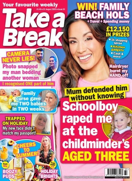 Take a Break Weekly – 14 August 2025 Cover