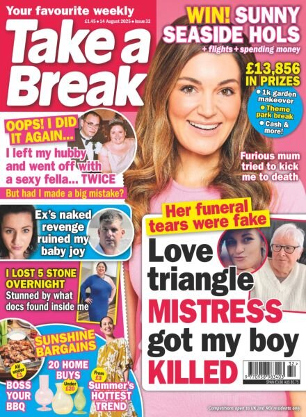 Take a Break Weekly – 7 August 2025 Cover