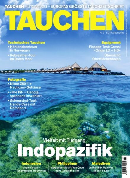 Tauchen – September 2025 Cover