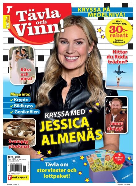 Tavla & Vinn – Augusti 2025 Cover