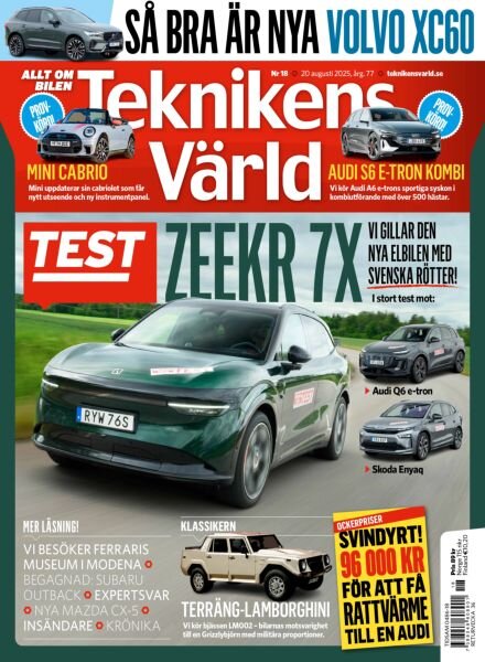 Teknikens varld – 20 Augusti 2025 Cover