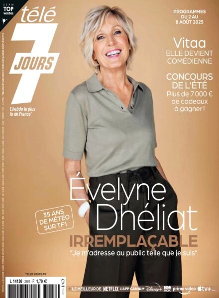 Tele 7 Jours – 28 Juillet 2025 Cover