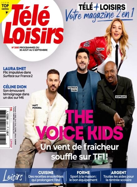Tele Loisirs – 25 Aout 2025 Cover
