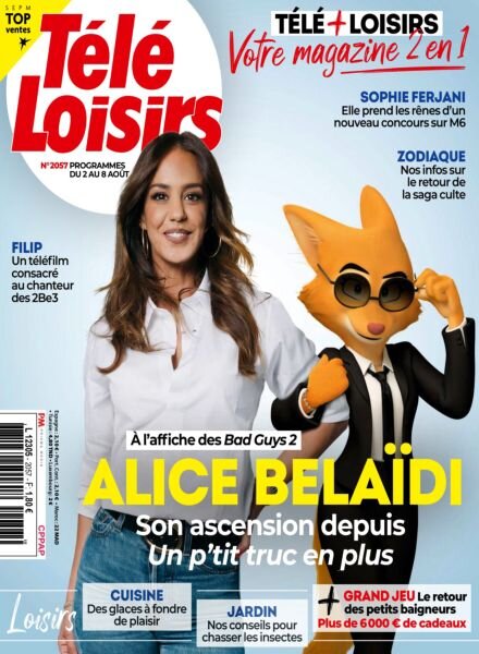 Tele Loisirs – 28 Juillet 2025 Cover