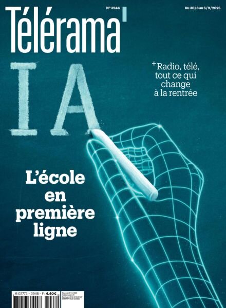 Telerama Magazine – 27 Aout 2025 Cover
