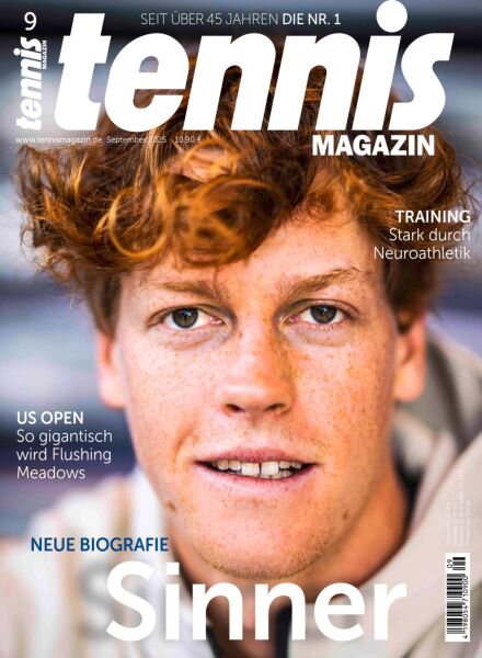 Tennis Magazin – September 2025 Cover