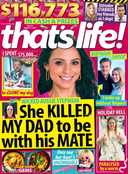 that’s life! Australia – 13 August 2025 Cover
