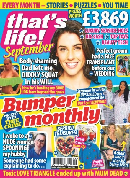 That’s Life Monthly – September 2025 Cover