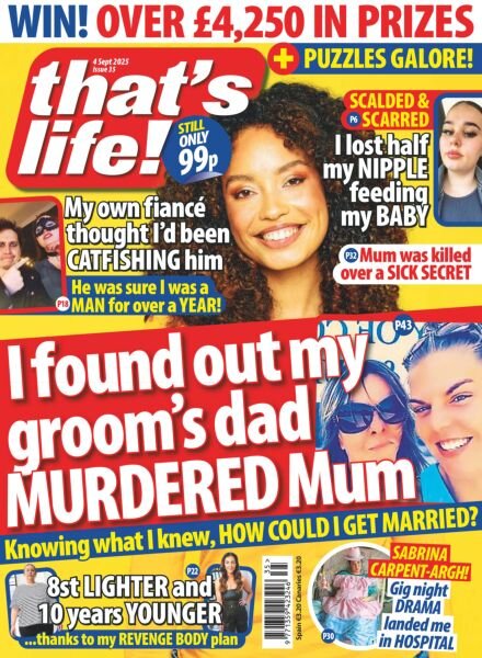 that’s life! UK – 28 August 2025 Cover