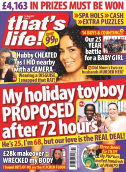 that’s life! UK – 7 August 2025