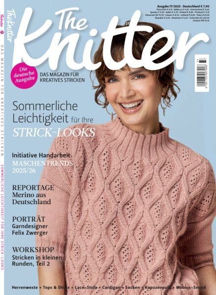 The Knitter Germany – Nr 77 2025 Cover