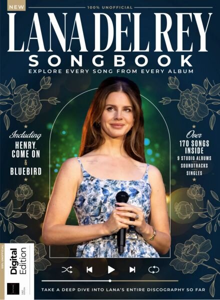 The Lana Del Rey Songbook – 1st Edition – August 2025 Cover