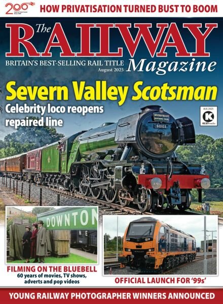 The Railway Magazine – August 2025 Cover