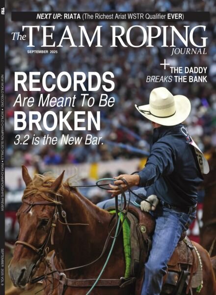 The Team Roping Journal – September 2025 Cover
