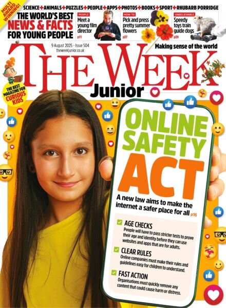 The Week Junior UK – 9 August 2025 Cover