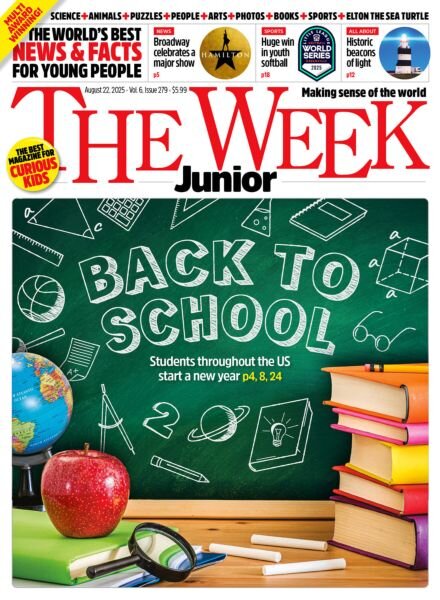 The Week Junior USA – 22 August 2025 Cover
