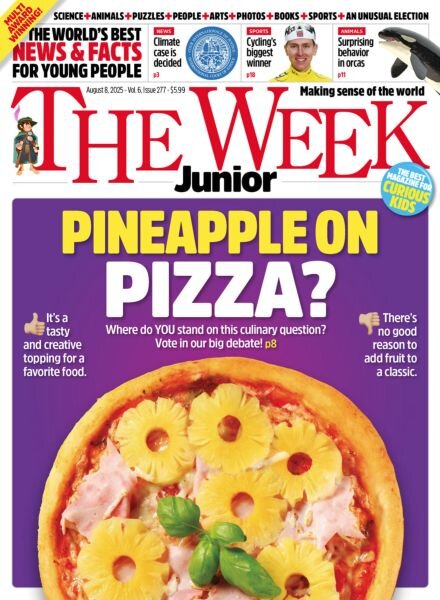 The Week Junior USA – 8 August 2025 Cover