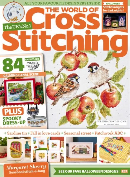 The World of Cross Stitching – October 2025 Cover