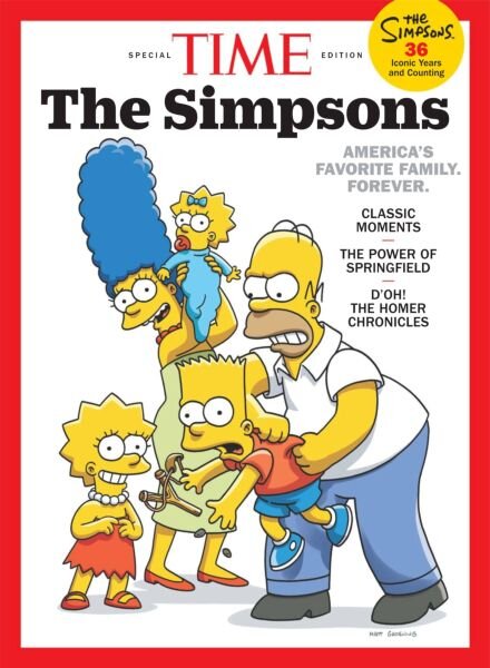 TIME Special Edition – The Simpsons 2025 Cover