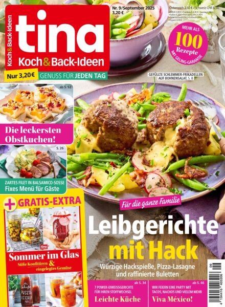 Tina Koch & Backideen – September 2025 Cover