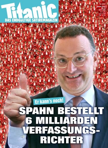 Titanic – August 2025 Cover