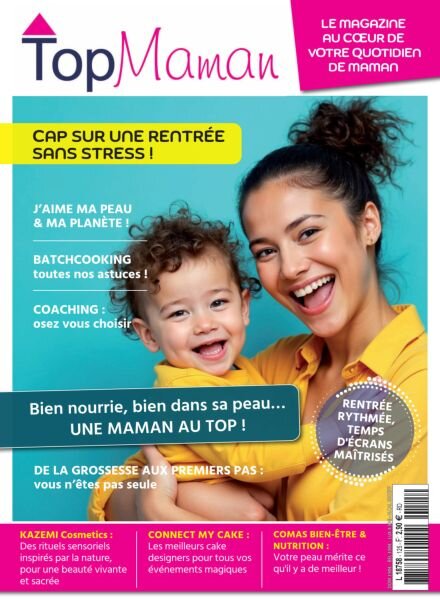 Top Maman – Aout-Octobre 2025 Cover