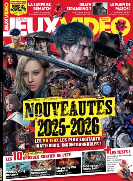 Total Jeux Video – Juillet-Septembre 2025 Cover