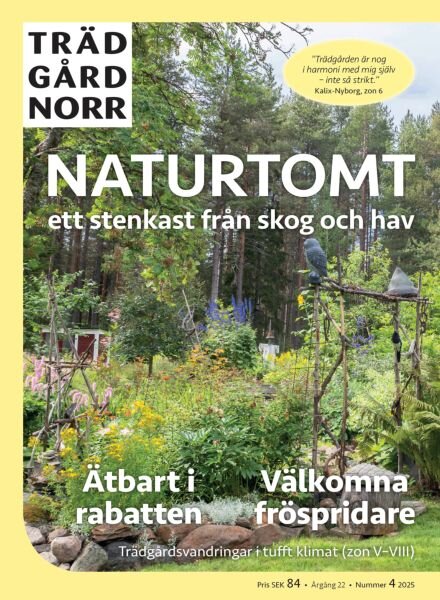 Tradgard Norr – Augusti 2025 Cover