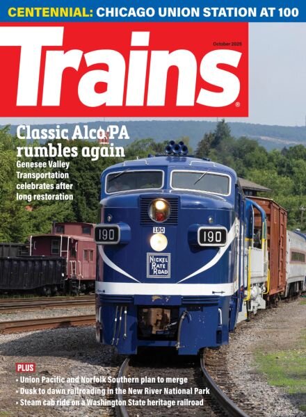 Trains – October 2025 Cover