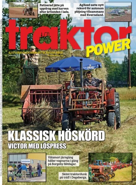 Traktor Power – Augusti 2025 Cover