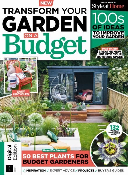 Transform Your Garden On A Budget – 2nd Edition – August 2025 Cover