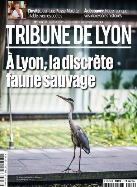 Tribune de Lyon – 28 Aout 2025 Cover