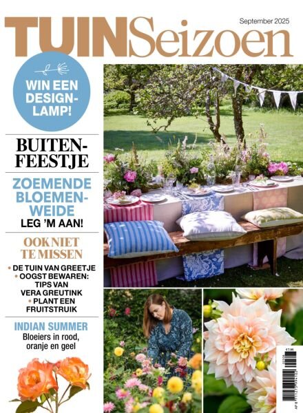 Tuinseizoen – September 2025 Cover