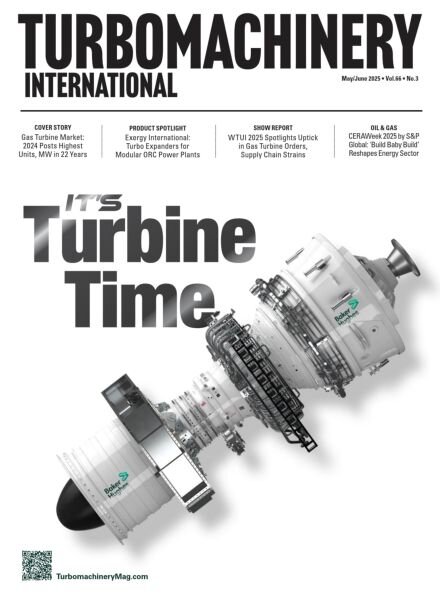 Turbomachinery International Magazine – May-June 2025 Cover