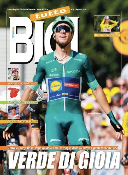 TuttoBici – Agosto 2025 Cover