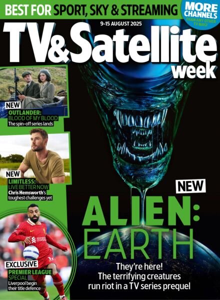 TV & Satellite Week – 9 August 2025 Cover