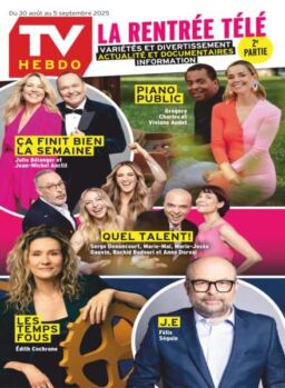 TV Hebdo – 30 Aout 2025