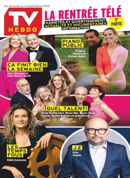 TV Hebdo – 30 Aout 2025 Cover
