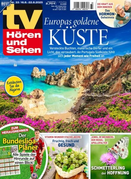 TV Horen und Sehen – 8 August 2025 Cover