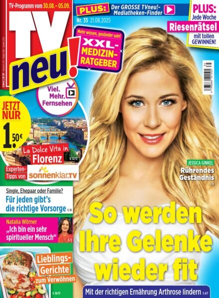 TV neu – Nr 35 2025 Cover